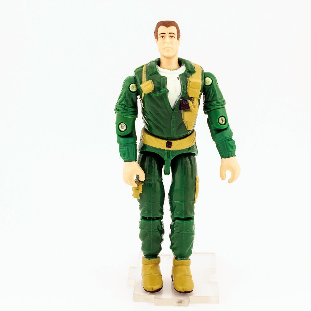 GI Joe STEELER v2 Tank Driver 2004 Comic Book 3pk C9+ Excellent Action Figure