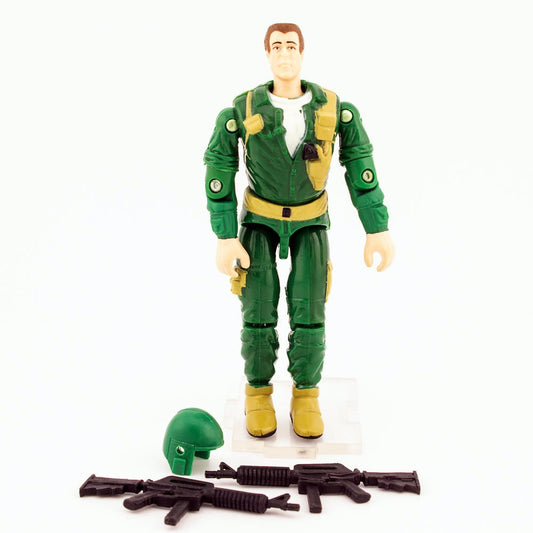 GI Joe STEELER v2 Tank Driver 2004 Comic Book 3pk C9+ Excellent Action Figure