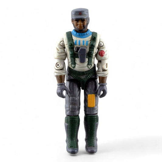 GI JOE STRETCHER v1 1990 HASBRO PALITOY VERY GOOD VINTAGE ACTIONFIGURE - DT Collectable Toys