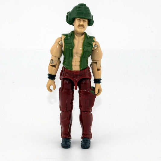 GI JOE WILD CARD v1 HASBRO ACTION FORCE PALITOY VERY GOOD 1988 ACTION FIGURE - DT Collectable Toys