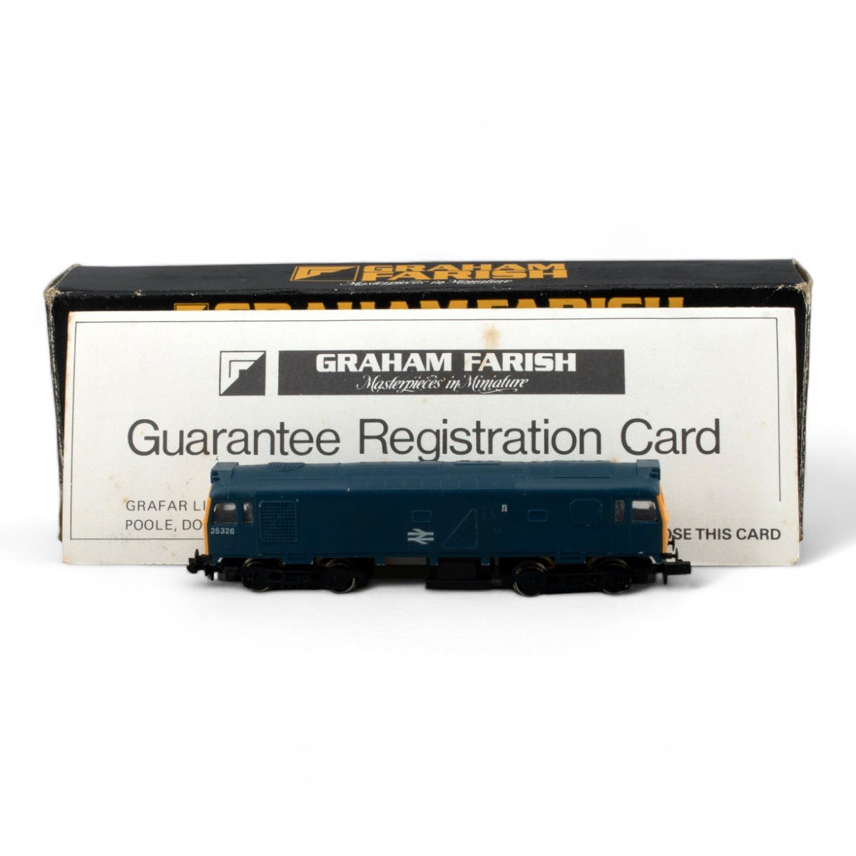 Graham Farish 8305 N Gauge BR Blue Class 25 25326 Untested - DT Collectable Toys
