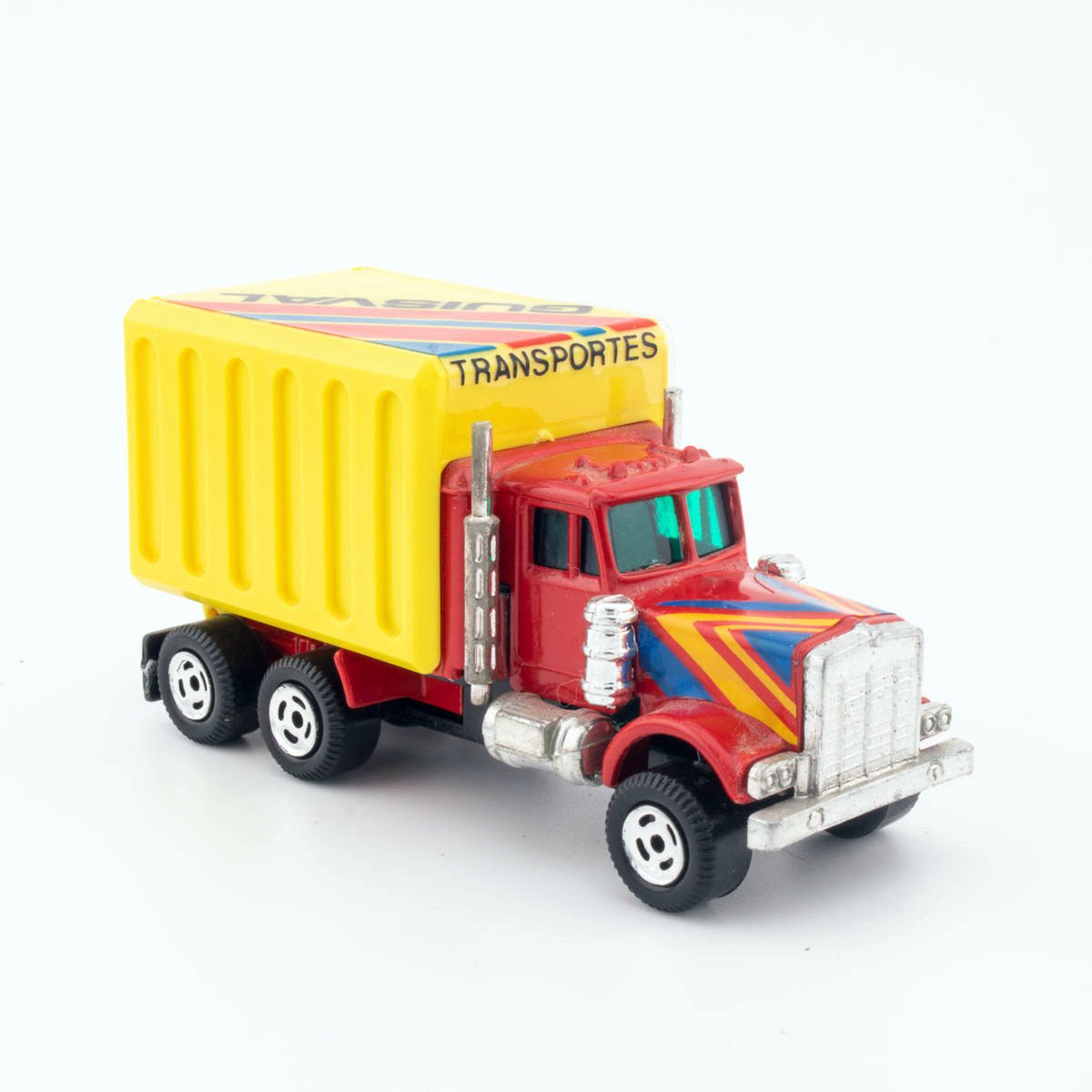 Guisval 1984 Kenworth W900 No.71 REFRIGERATOR TRUCK MIB 1/64th Scale Diecast Model - DT Collectable Toys