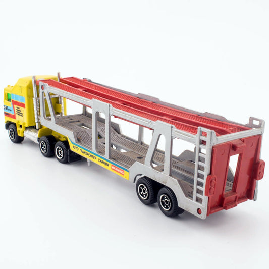 Guisval 1985 Kenworth K100 No.666 CAR TRANSPORTER MIB 1/64th scale Diecast Model - DT Collectable Toys
