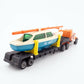 Guisval 1986 Kenworth W900 No.07012 BOAT TRANSPORT 1/64th Scale Diecast Model - DT Collectable Toys