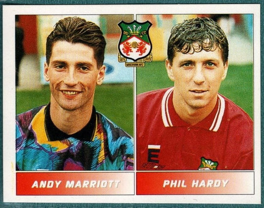 Panini Sticker Marriott / Hardy Wrexham No.533