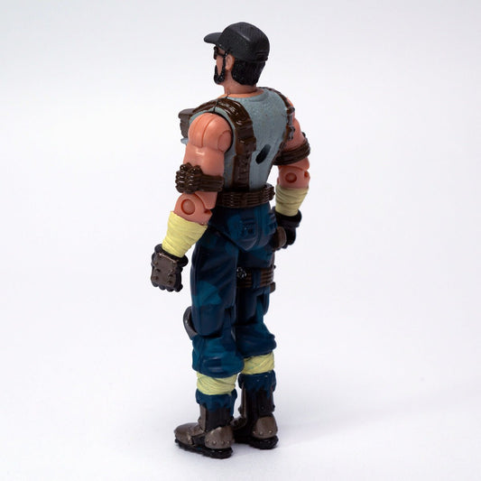 Hasbro 2003 GI Joe DREADNOK RIPPER v3 Excellent 100% Complete Loose 2 Pk Variant Action Figure Picture 3