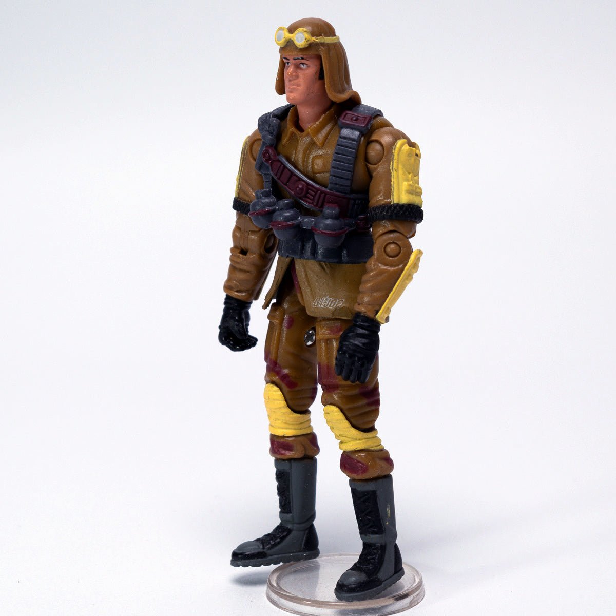 Hasbro 2003 GI Joe DUSTY v8 Excellent 100% Complete Loose 2 Pk Variant Figure Action Figure Picture 2