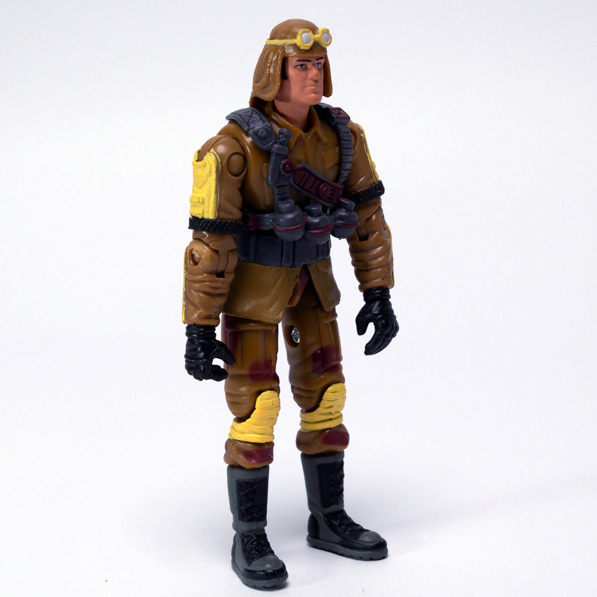Hasbro 2003 GI Joe DUSTY v8 Excellent 100% Complete Loose 2 Pk Variant Figure Action Figure Picture 5