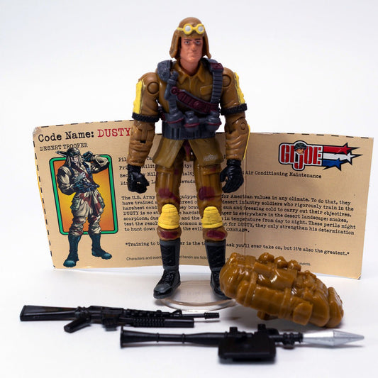Hasbro 2003 GI Joe DUSTY v8 Excellent 100% Complete Loose 2 Pk Variant Figure Action Figure Picture 1