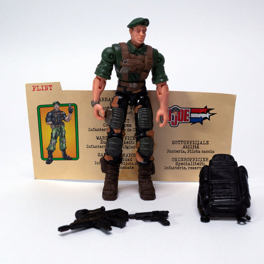 Hasbro 2003 GI Joe FLINT v8 Excellent 100% Complete Loose Action Figure Action Figure Picture 1