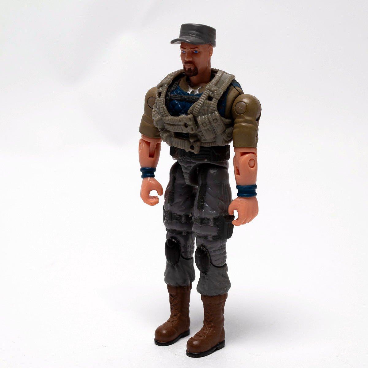 Hasbro 2003 GI Joe GUNG HO v11 Excellent Brown Goatee Variant 100% Complete Loose Figure Action Figure Picture 2