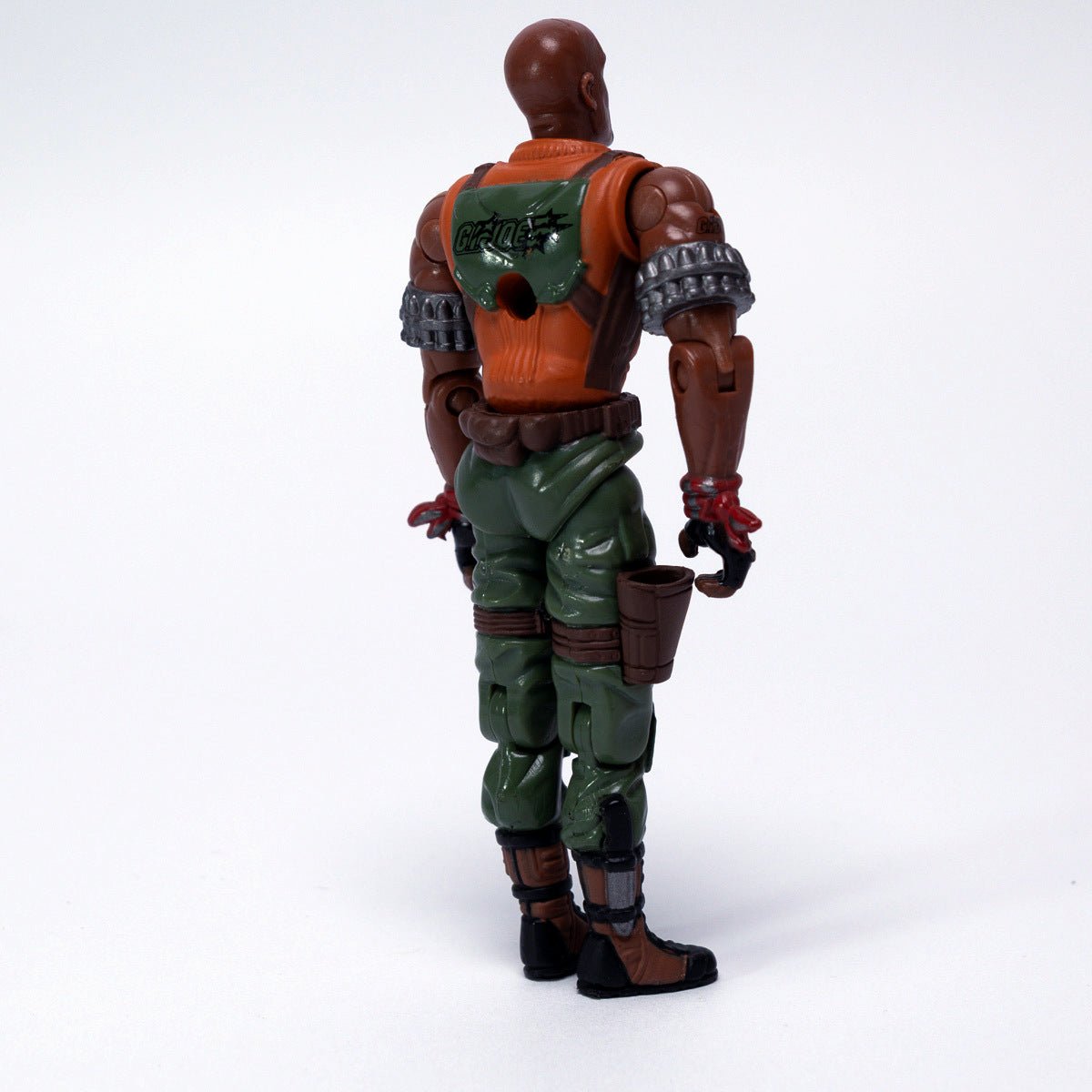 Hasbro 2003 GI Joe ROADBLOCK v9 Excellent 100% Complete Loose 2 Pk Variant Figure Action Figure Picture 4