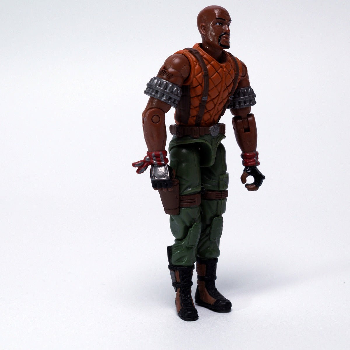 Hasbro 2003 GI Joe ROADBLOCK v9 Excellent 100% Complete Loose 2 Pk Variant Figure Action Figure Picture 5