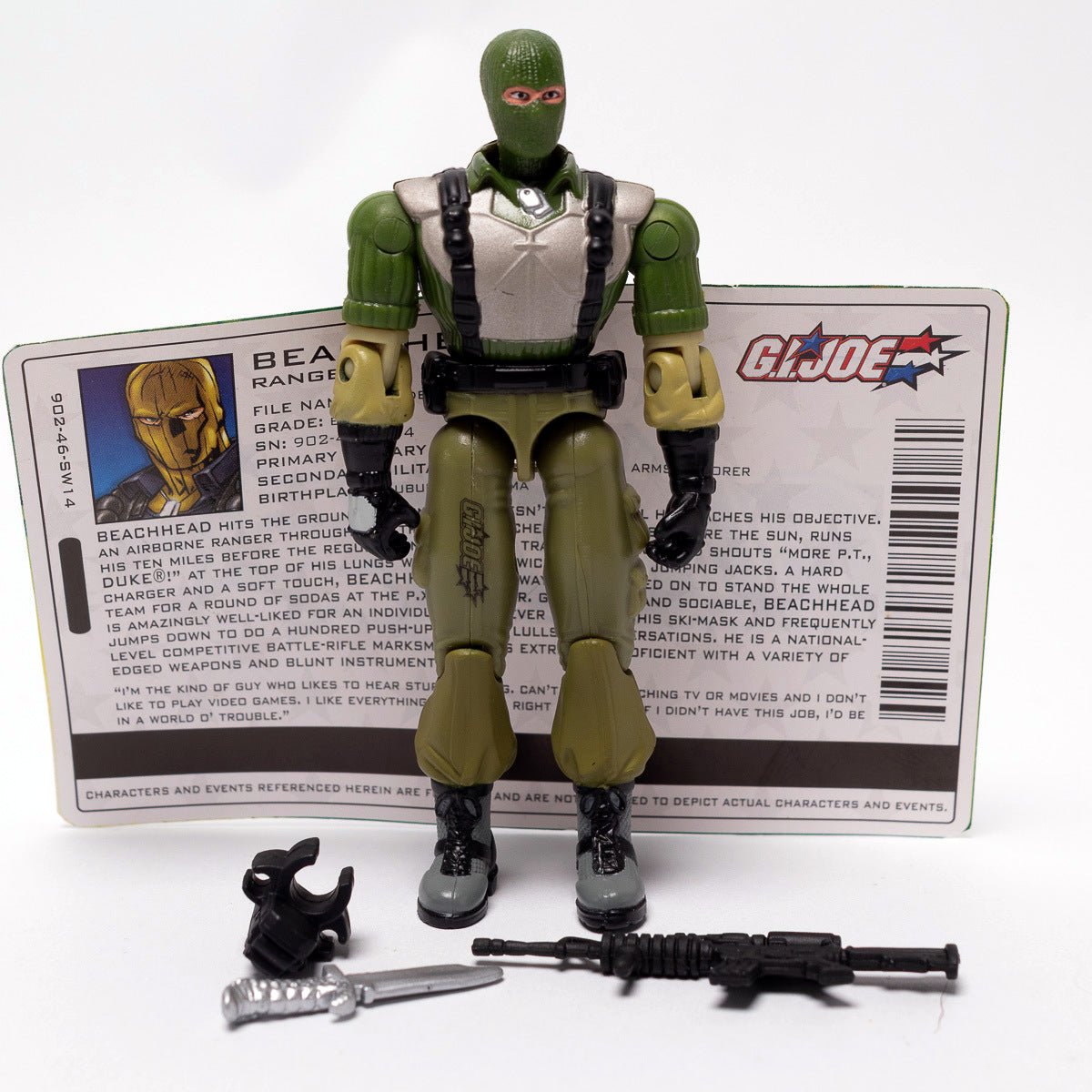 Hasbro 2004 GI Joe BEACHHEAD v7 Excellent Valor Vs Venom VvV Figure Action Figure Picture 1