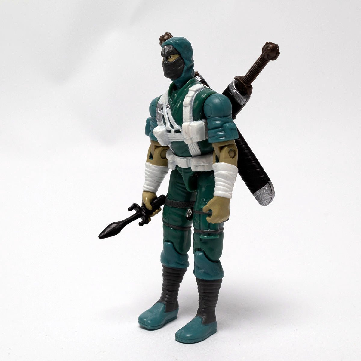 Hasbro 2004 GI Joe COBRA NINJA TROOPER v1 Excellent Valor Vs Venom VvV Figure Action Figure Picture 2