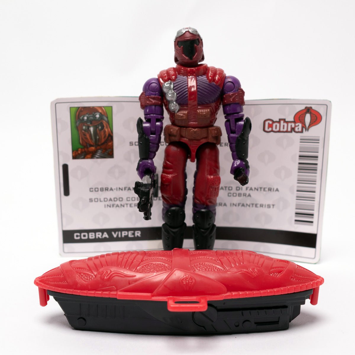 Hasbro 2004 GI Joe COBRA VIPER v12 Excellent Valor Vs Venom VvV Figure Action Figure Picture 1