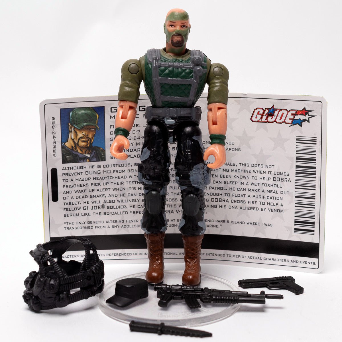 Hasbro 2004 GI Joe GUNG HO v14 Excellent Valor Vs Venom VvV Figure Action Figure Picture 1