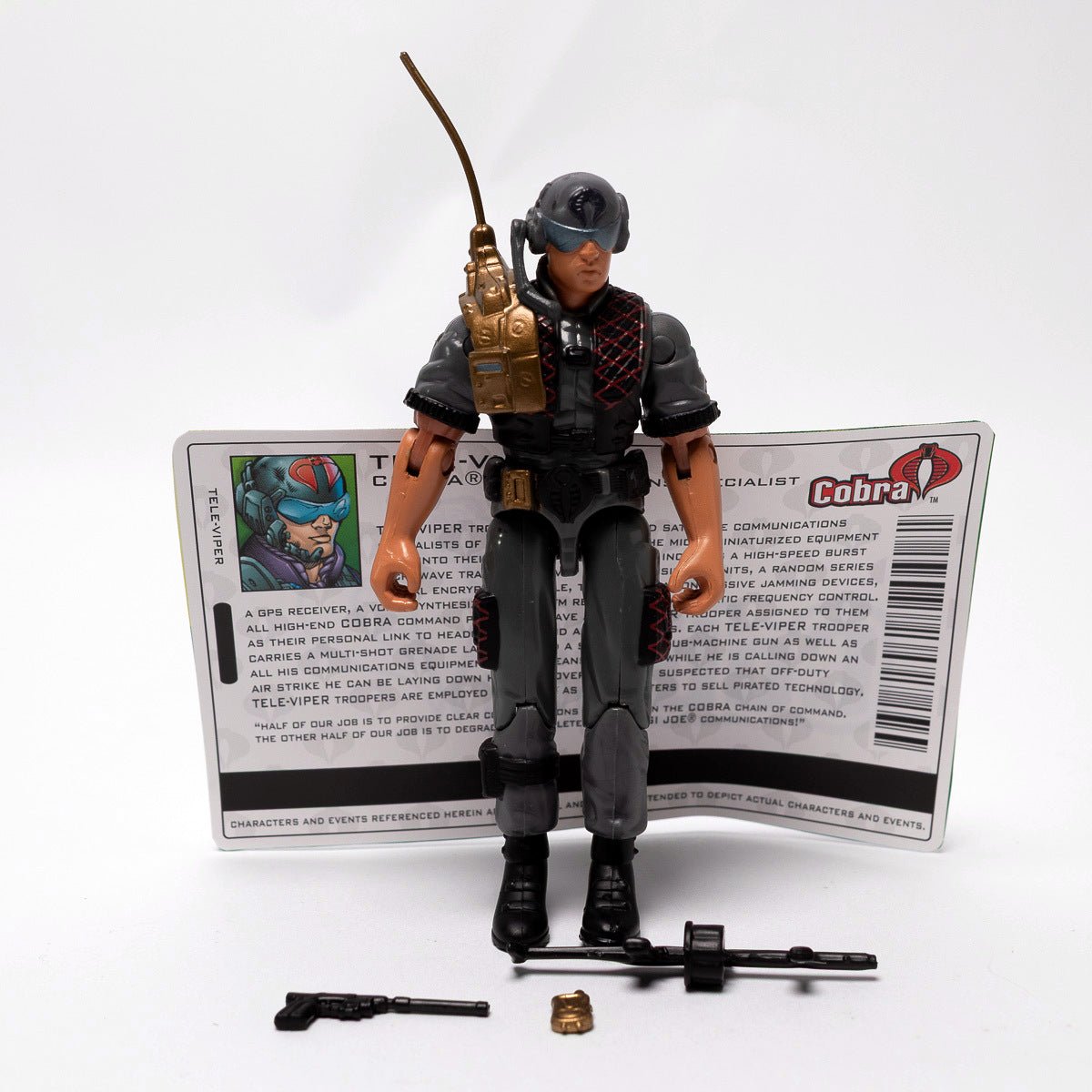 Hasbro 2004 GI Joe TELE - VIPER v4 Excellent Valor Vs Venom VvV Figure Action Figure Picture 1