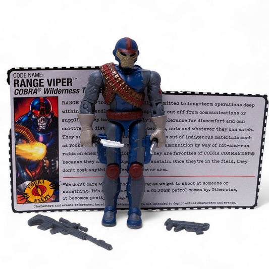 Hasbro 2005 GI Joe RANGE VIPER v2 Excellent Online Exclusive Figure