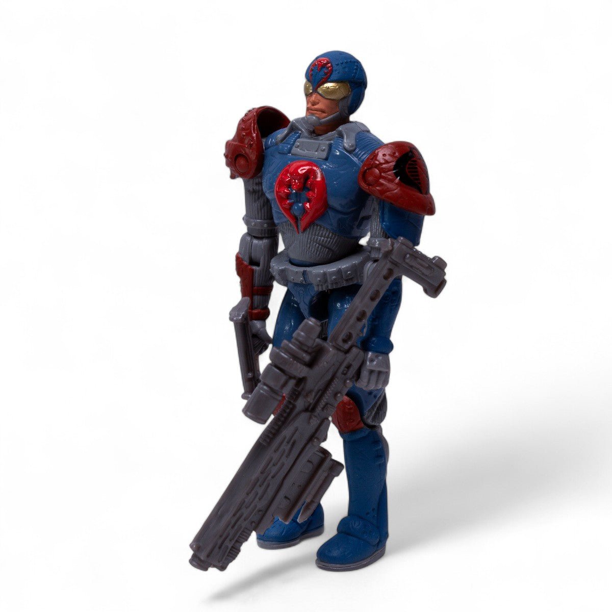 Hasbro 2005 GI Joe SCRAP IRON v4 Excellent Online Exclusive Figure