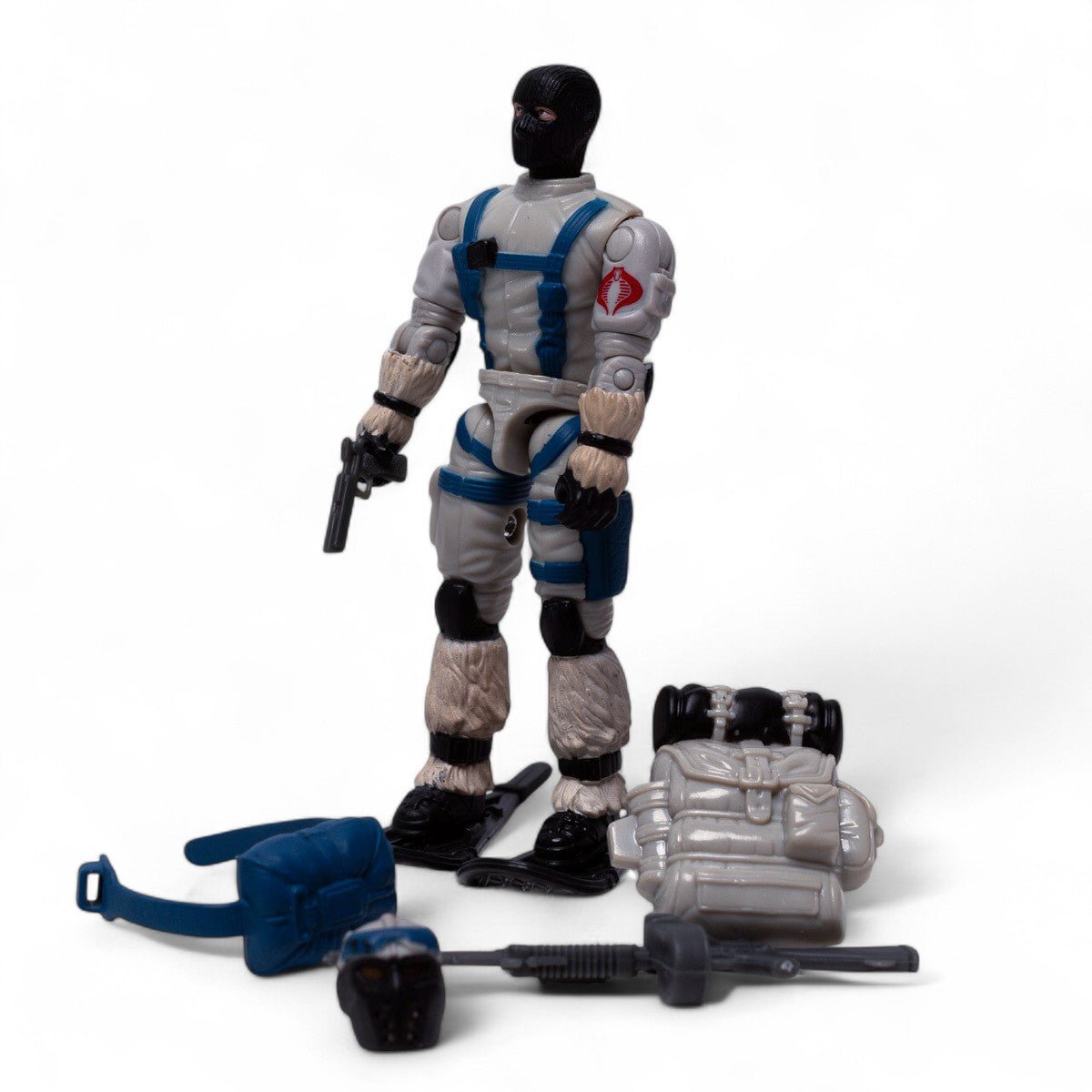 Hasbro 2005 GI Joe SNOW SERPENT v7 Excellent Online Exclusive Figure