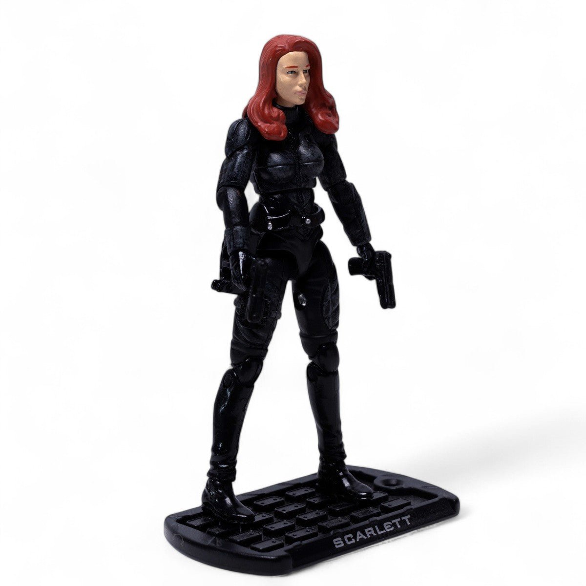 Hasbro 2009 GI Joe The Rise of Cobra SCARLETT v11 Excellent Complete