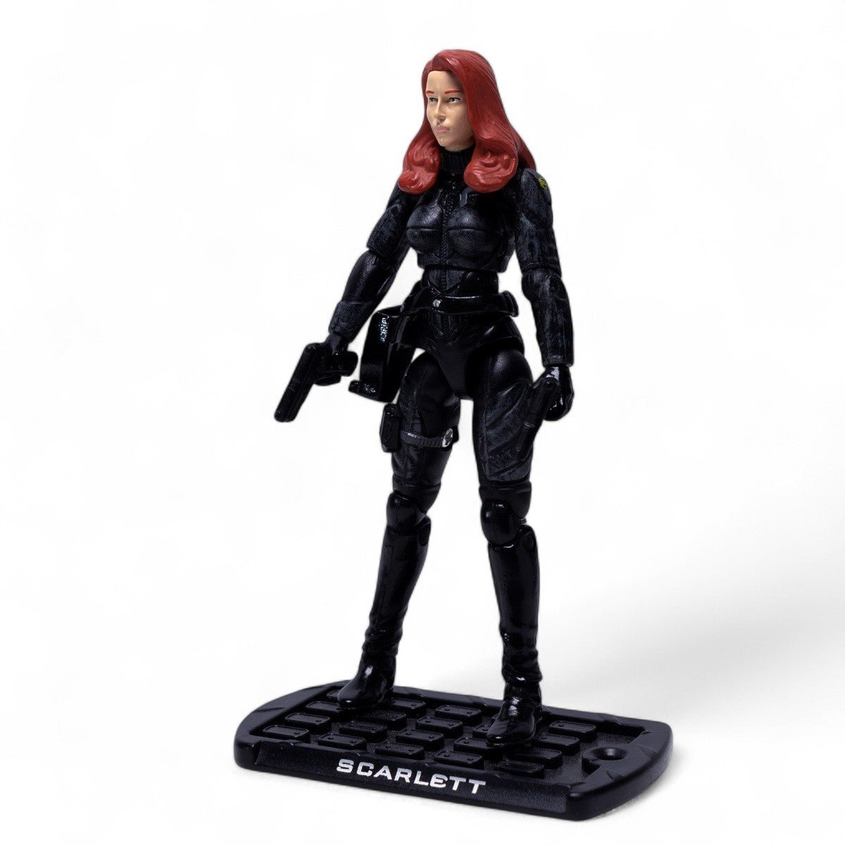 Hasbro 2009 GI Joe The Rise of Cobra SCARLETT v11 Excellent Complete