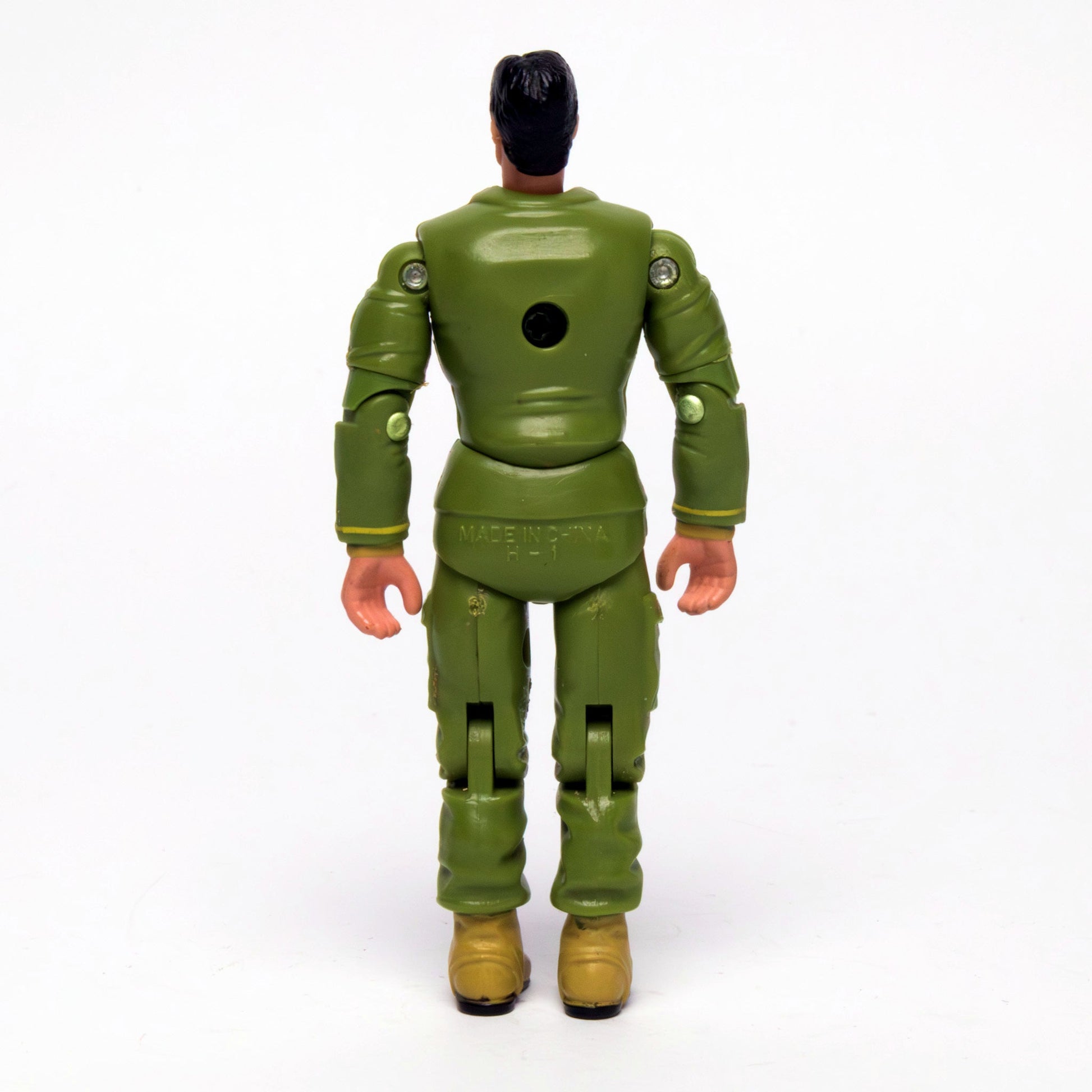 Hasbro Action Force GI Joe GENERAL FLAGG v3 2004 Comic Book 3pk 5 Action Figure Pre - Owned Picture 4
