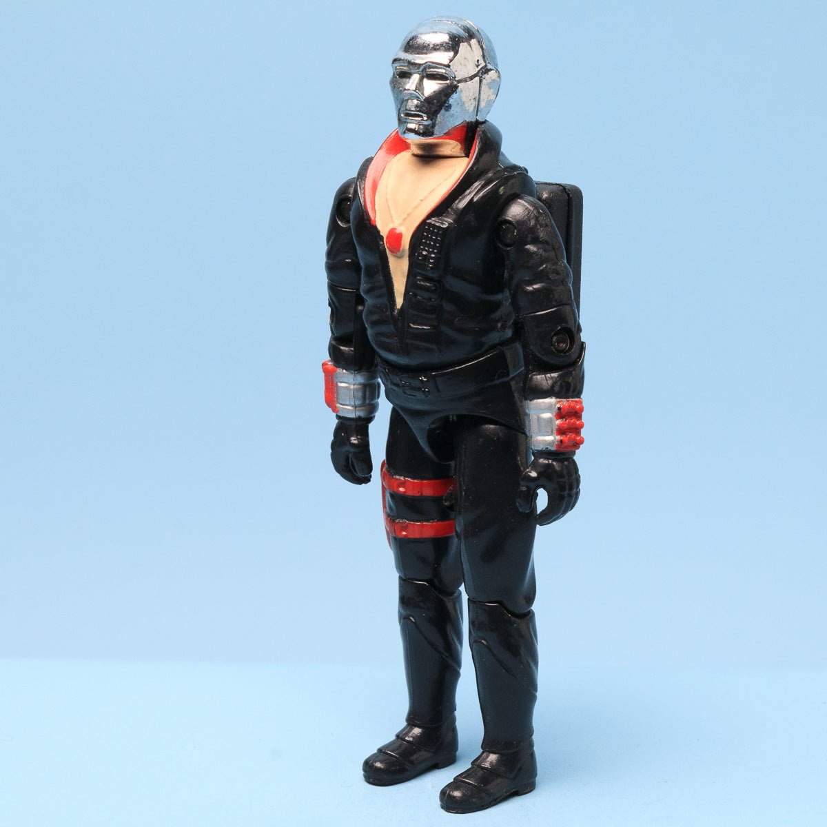 Hasbro GI Joe 1983 Destro v1 Excellent Vintage Action Figure - DT Collectable Toys
