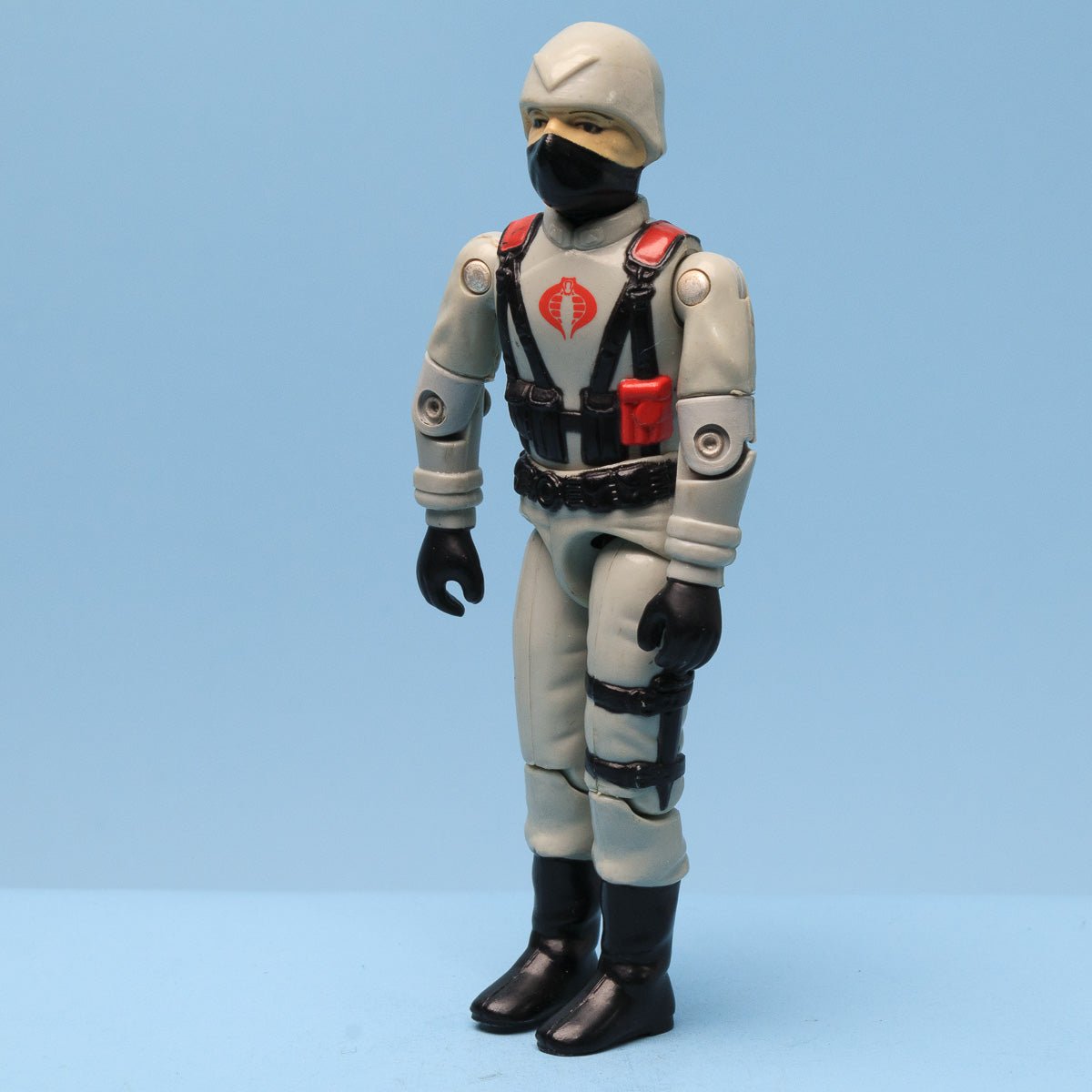 Hasbro GI Joe 1984 Cobra Stinger Driver Excellent Vintage Action Figure - DT Collectable Toys