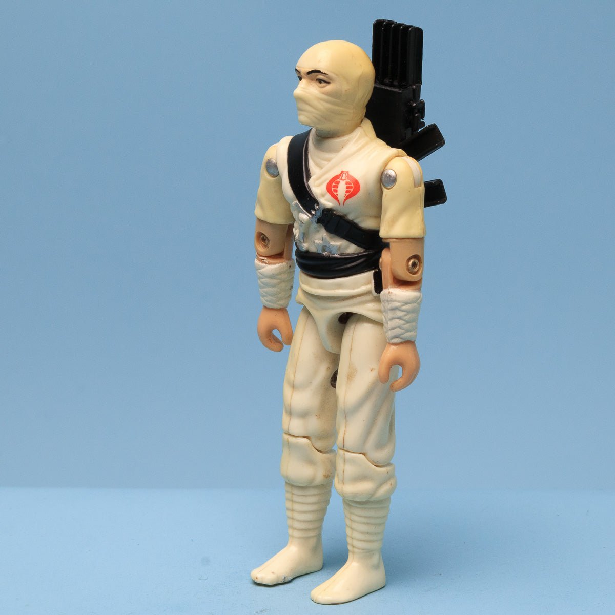 Hasbro GI Joe 1984 Storm Shadow v1 Excellent Vintage Action Figure - DT Collectable Toys
