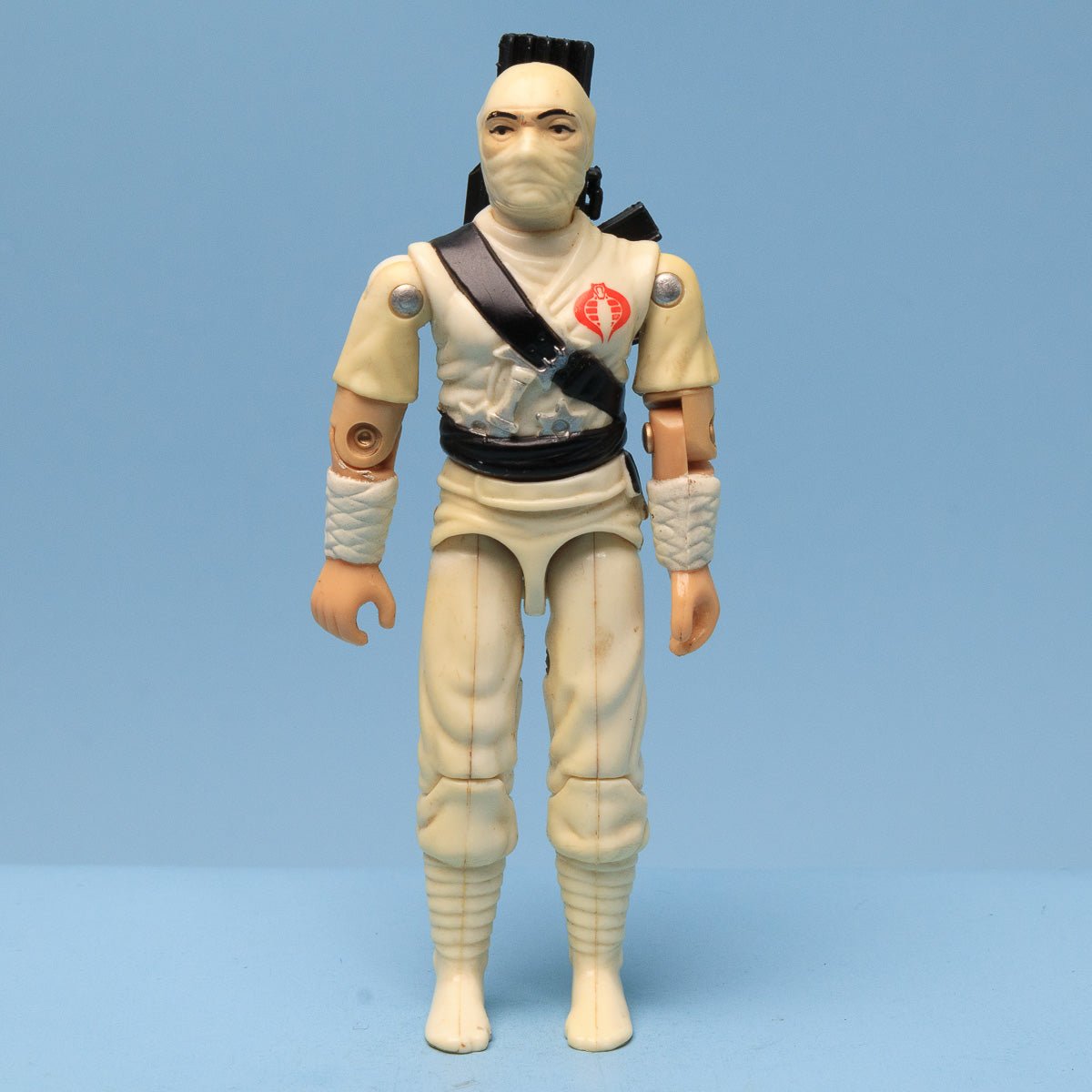 Hasbro GI Joe 1984 Storm Shadow v1 Excellent Vintage Action Figure - DT Collectable Toys