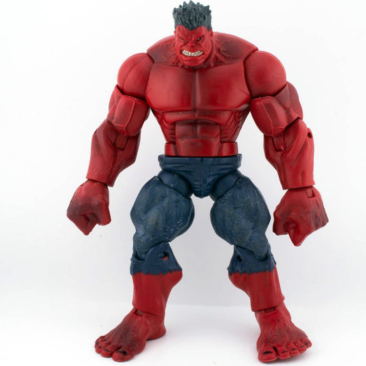 Hasbro Marvel Legends Red Hulk Build - A - Figure BAF Action Figure Complete - DT Collectable Toys