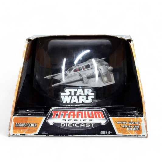 HASBRO STAR WARS SNOWSPEEDER TITANIUM SERIES DIE - CAST VEHICLE SEALED - DT Collectable Toys