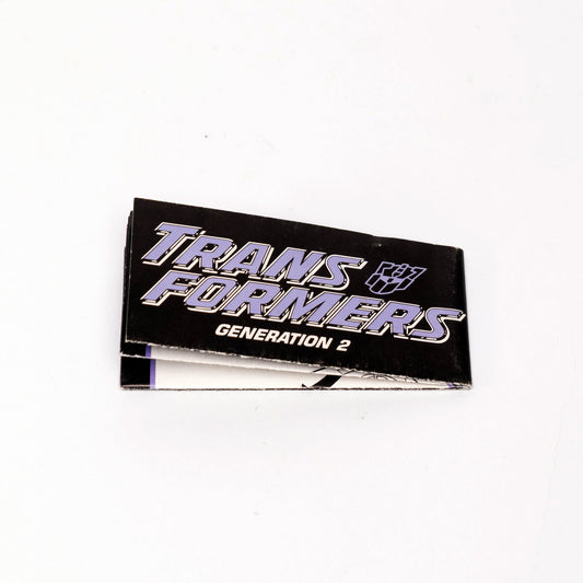 Hasbro Transformers G2 HYDRADREAD Vintage Action Figure Instruction Booklet 1993 Action Figure Accessory Picture 1