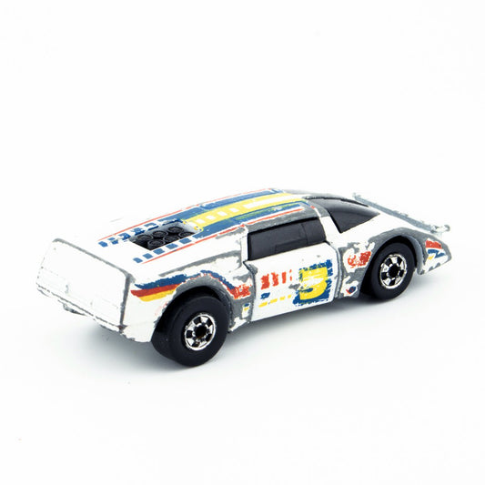 Hot Wheels Crack - Ups Blind Sider, Black Wall 1/64 Scale 1985 Vintage - DT Collectable Toys