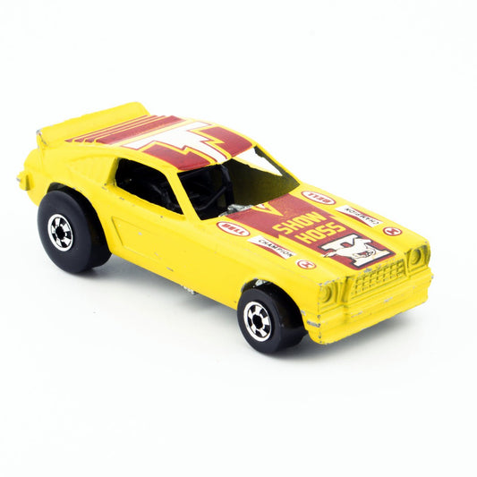 Hot Wheels Flying Colours Show Hoss II Black Wall 1/64 Scale 1977 Vintage - DT Collectable Toys
