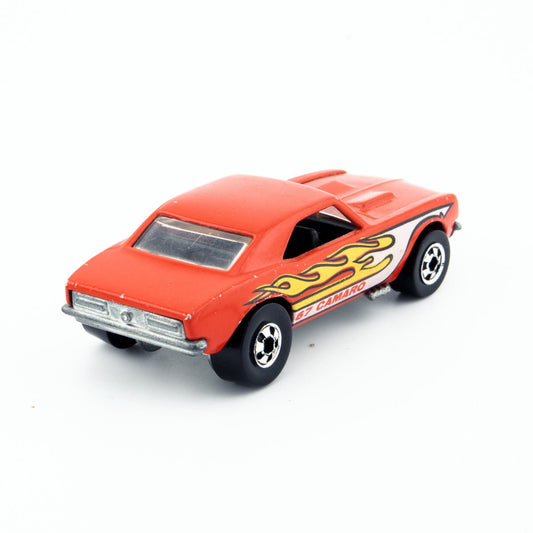 Hot Wheels Mainline '67 Camaro Black Wall 1/64 Scale 1983 Vintage - DT Collectable Toys