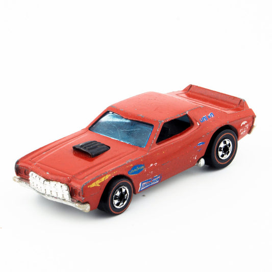 Hot Wheels Redline Torino Stocker Flying Colours 1/64 Scale 1975 Vintage - DT Collectable Toys