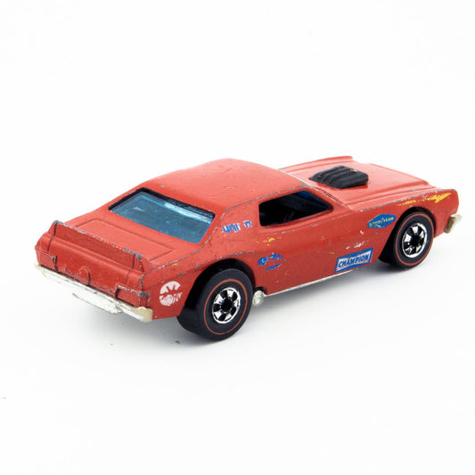 Hot Wheels Redline Torino Stocker Flying Colours 1/64 Scale 1975 Vintage - DT Collectable Toys
