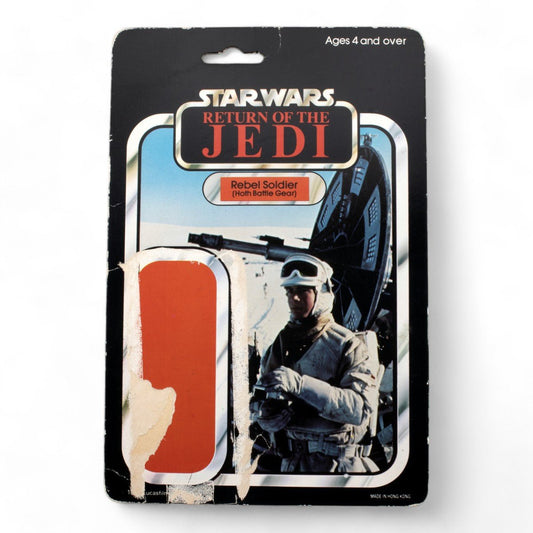 HOTH REBEL SOLDIER PALITOY ROTJ 45C CARDBACK VINTAGE STAR WARS VERY GOOD - DT Collectable Toys