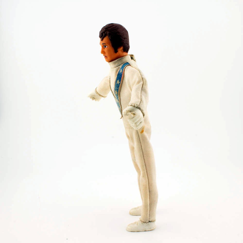 Ideal Toys EVEL KNIEVEL Vintage 1970's Flexible Stunt Cycle Action Figure - DT Collectable Toys