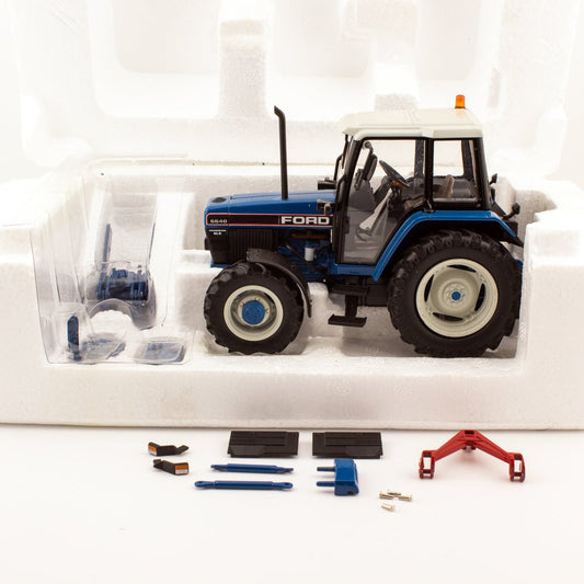 Imber Models Ford 6640 SLE 4WD 1:32 Scale Tractor & Linkages IMB003 Mint & Boxed