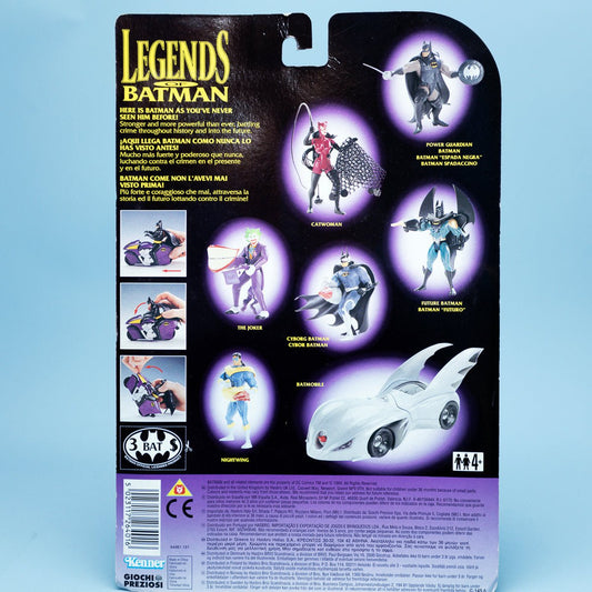 Kenner BATCYCLE Legends of Batman 1994 DC Comics MOC - DT Collectable Toys