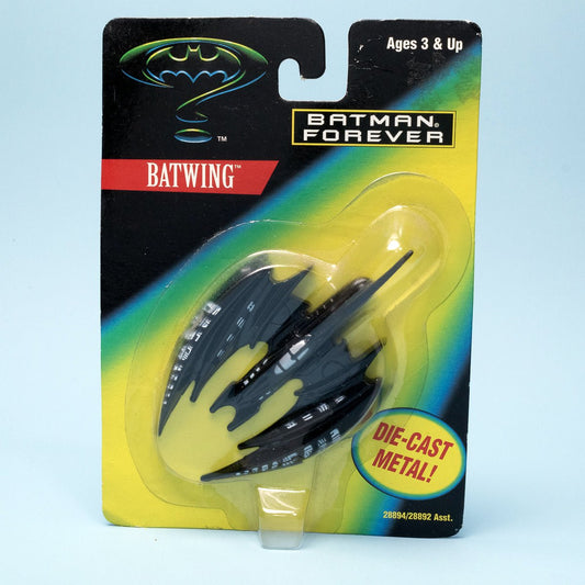 Kenner Batman Forever BATMWING 1995 Die - Cast Metal Vehicle MOC - DT Collectable Toys