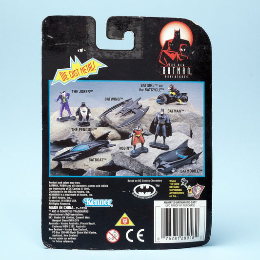 Kenner Batman The New Adventures BATBOAT 1997 Die - Cast Metal Vehicle MOC - DT Collectable Toys