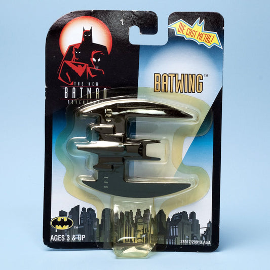 Kenner Batman The New Adventures BATWING 1997 Die - Cast Metal Vehicle MOC - DT Collectable Toys