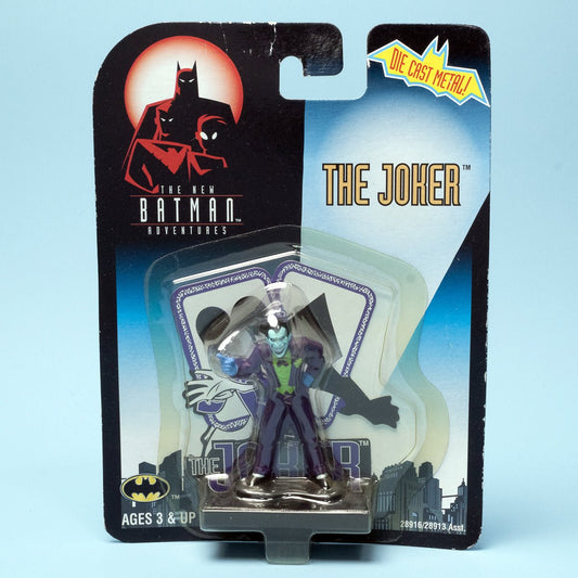Kenner Batman The New Adventures THE JOKER 1997 Die - Cast Metal Figure MOC - DT Collectable Toys