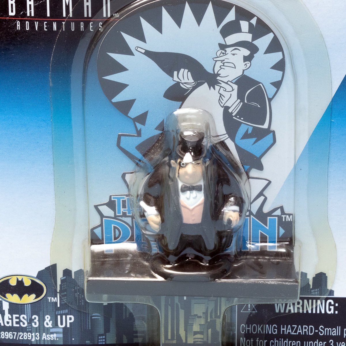 Kenner Batman The New Adventures THE PENGUIN 1997 Die - Cast Metal Figure MOC - DT Collectable Toys