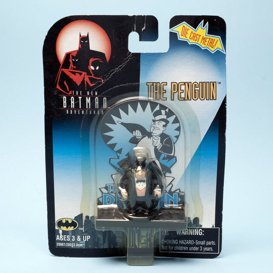 Kenner Batman The New Adventures THE PENGUIN 1997 Die - Cast Metal Figure MOC - DT Collectable Toys